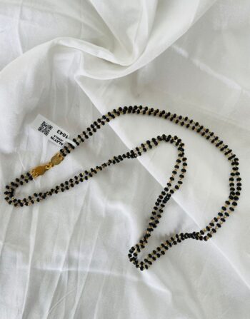 3 MM Black Cristal (Double )