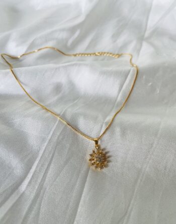 Ad Stone Simple Necklace
