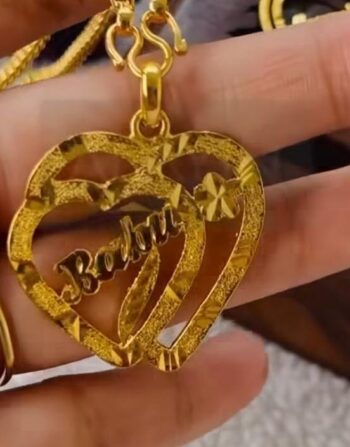 Customisation Name pendant