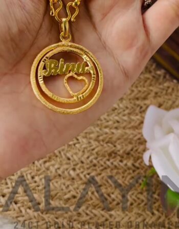 Customisation Name pendant