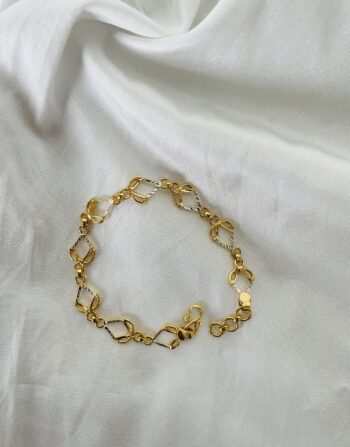 Two tone bracelet