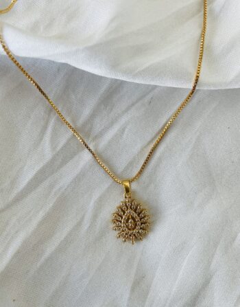 Ad stone simple Necklace