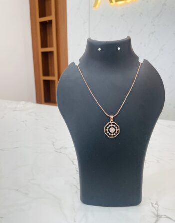 Rosegold necklaceL896